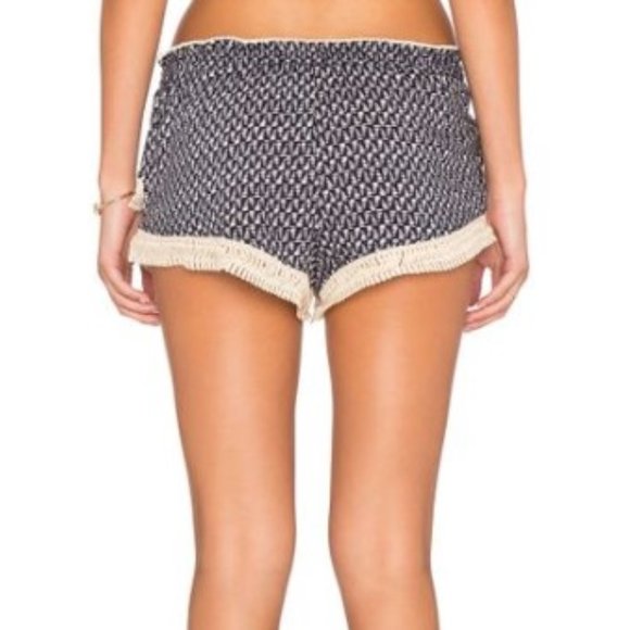 Surf Gypsy Navy Smock Waist Shorts - Medium - Picture 3 of 7